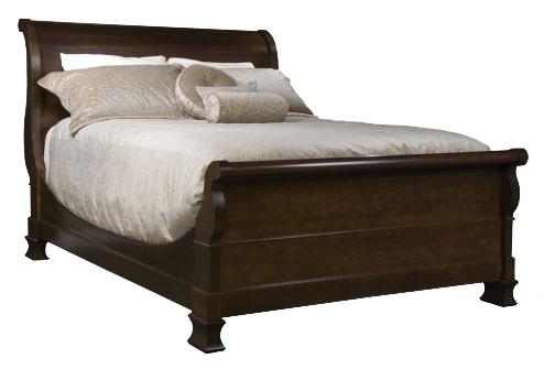 Durham Solid Choices 900149 King Size Master Sleigh Bed for Traditional Bedroom Style Simon's
